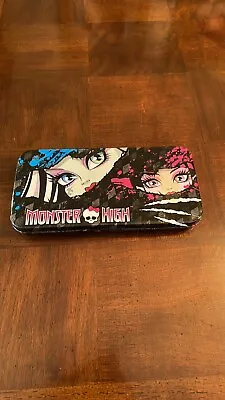 Monster High Pencil Case Make Up Case Doll Clothing Case 2012 Mattel • $20
