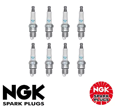 8 X NGK SPARK PLUGS - For Ford F350  7.5L V8 (460ci) • $68.11