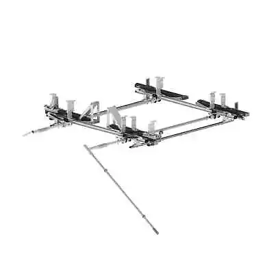 Double Side Max Rack Aluminum 2 Bar Compatible With Nissan NV HR 1880-NH • $3822.30