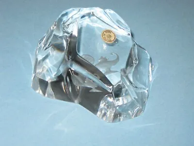 $29.99 • Buy Art Glass Paperweight Belgium Genie Lamp - Val Saint Lambert