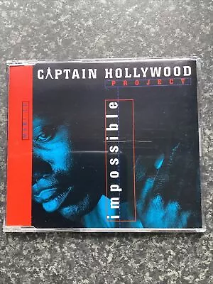 Captain Hollywood Project 'Impossible' Cd Single 6 Remixes 1994 Pulse 8 Records • £3.69