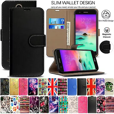 For LG K8 K10 2017 G7 G6 G5 G4 G3 Phone Case Leather Wallet Stand Flip Cover • £1.99