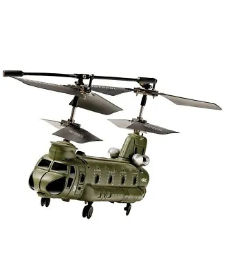 PROTOCOL Tactical Cargo Chinook RC Helicopter Drone With Gyro Stabilizer • $54.99