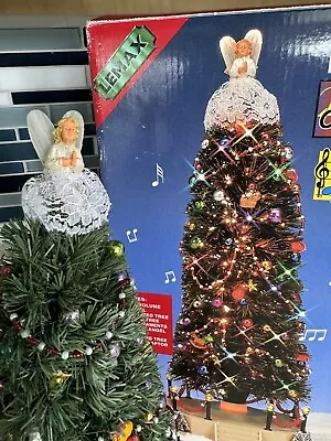 Lemax Christmas Tree Fibre Optics Lighted And Musical No 14660A 2001 W/Box READ • $39.99