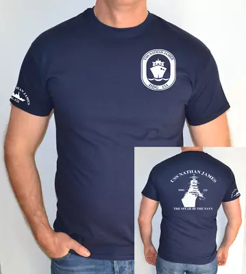 £18.99 • Buy Uss Nathan James,ddg-151,the Last Ship Tv Series,fun,t Shirt 