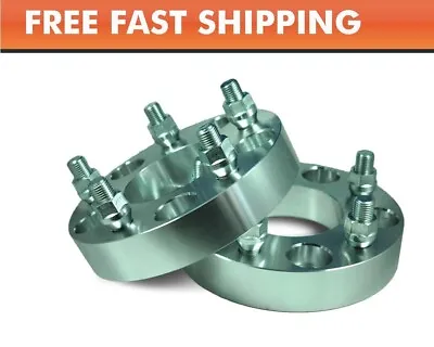 2 Hub Centric Wheel Adapters 5x150 To 6x5.5 | For 6 Lug Nissan Rim On 5 Lug Tund • $127.22