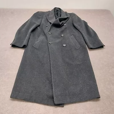 Ralph Lauren Mens Gray Double Breasted Trench Coat • $34.88