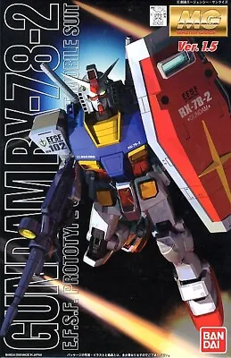 Bandai Hobby Mobile Suit Gundam RX-78-2 Gundam Ver. 1.5 MG 1/100 Model Kit USA • $42.95