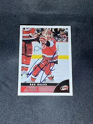 Zac Dalpe 2013-14 Score #89 Carolina Hurricanes Auto Autographed Signed NHL Card • $3.95