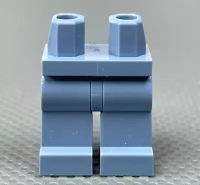 LEGO Sand Blue Minifigure Hips & Legs Assembly Minifig Legs Pants 970c00 • $5.08