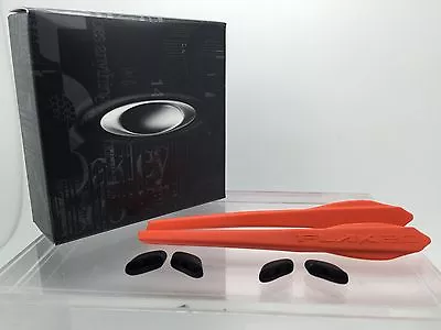 Authentic Oakley Flak 2.0 Ear Socks & Nose Pads Kit Orange 101-446-010 • $16.95