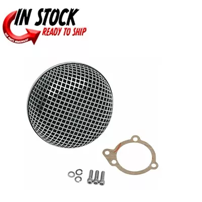 Chrome  Bob  Retro Style 5.5  Air Cleaner Fits Harley S&S Super E / G Carb  • $78.95