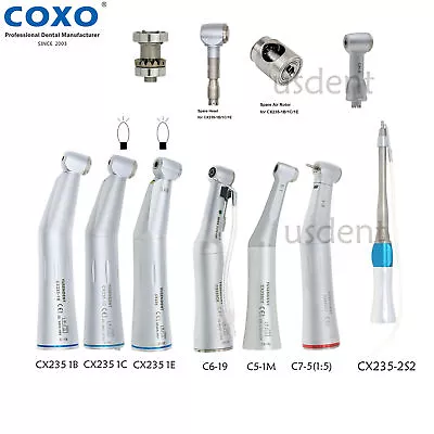 COXO Dental Implant  Fiber Optic Contra Angle Low Speed Handpiece 4:1 6:1 20:1 • $169.99