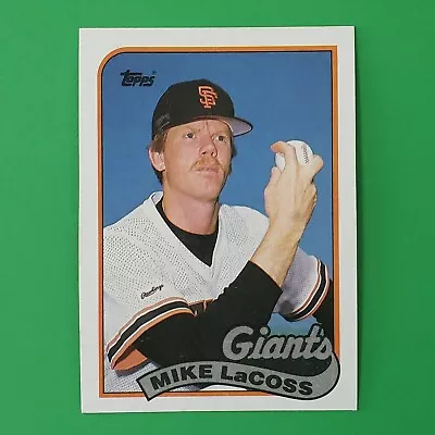 1989 Topps Mike LaCoss #417 San Francisco Giants Baseball Card • $1.69