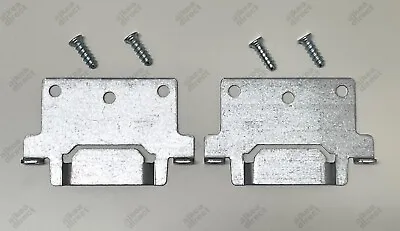 Ikea Bed Frame Mounting Plate W/ Screws Part # 116791 110789 (Pack Of 2) - NEW • £15.43