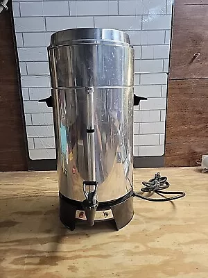 Vintage West Bend 100-Cup Commercial Coffee Maker Percolator • $74.89