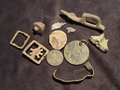 Ancient To Very Old Lot Of Metal Detecting Finds All Found In Britain. LA177u • $44.21