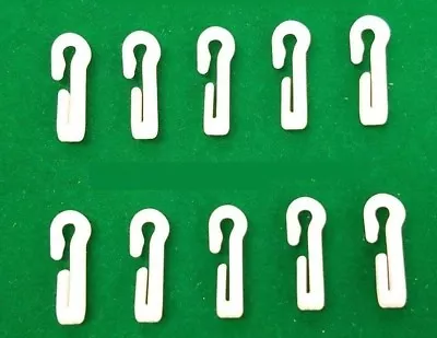 £13.99 • Buy 100 SILENT GLISS 3571 CURTAIN TRACK HOOKS - Small Hook To Attach To Gliders 