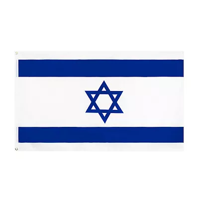 Israel 3x5ft Flag Of Israel Israeli Flag 3x5 House Flag 75D Ultrabreeze • $3.99