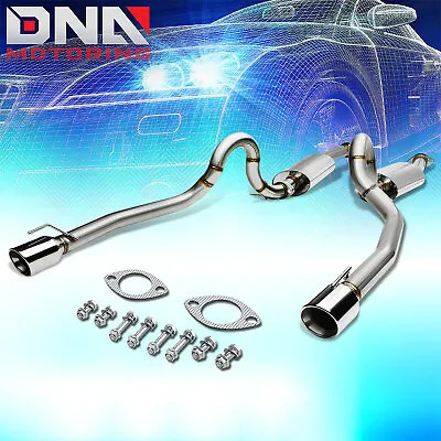For 96-04 Mustang Gt V8 Sn95 4 Rolled Tip Stainless Steel Exhaust Catback System • $223.88