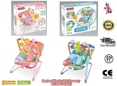 Baby Balance Bouncing Swing Bouncer Durable Infant Comfort Musical Rocking Chair • £29.85