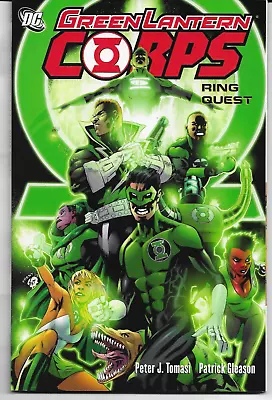 GREEN LANTERN CORPS: Ring Quest (2008) - 1st Edition Trade Paperback • £14.50