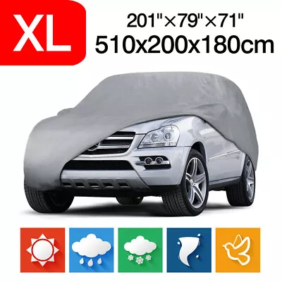 Full Car Cover Waterproof Dust Outdoor Indoor SUV Protection For Toyota 4 Runner • $22.99