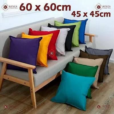 New Indoor Outdoor Waterproof Garden Sofa Decor Furniture UK Pad Cushion Covers • £3.95
