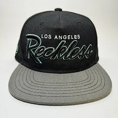 Y&R Young & Reckless Snapback Hat Cap LA Los Angeles Black Gray & Teal • $8