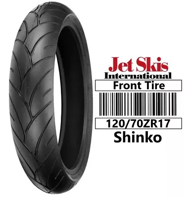 Shinko Front Tire 005 Advance Radial TL 120/70ZR17 Motorcycle Tire 120 / 70-17 • $87.99