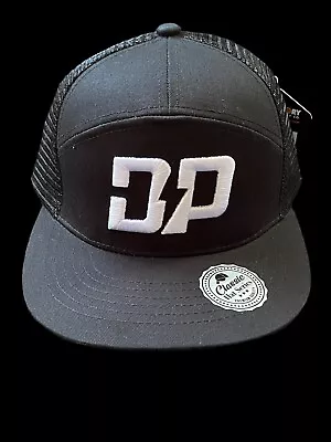 DIESEL POWER GEAR Black Mesh Snapback Trucker Cap Hat DP • $19.95