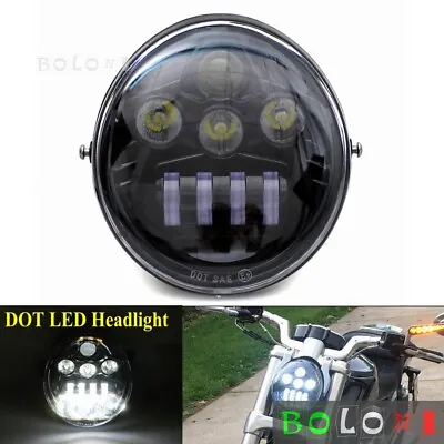 $109.99 • Buy DOT LED Headlight For Harley V-Rod Street Rod VRSCAW VRSCF VRSCR VRSCX VRSCB