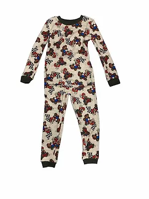 Nintendo Super Mario Kart Pajama Set Toddler 3T Long Sleeve Knit Video Game PJ • $12.99