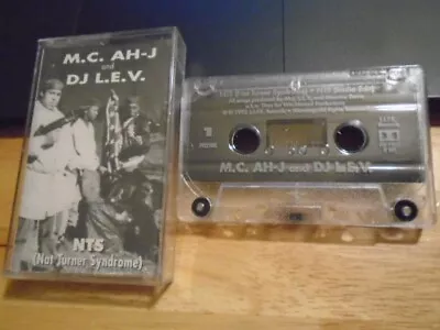 MEGA RARE OOP M.C. Ah-J & DJ L.E.V. CASSETTE TAPE Hip Hop Rap NTS Chicago IL '92 • $33