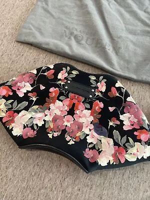$435 • Buy Alexander McQueen Floral Small De Manta Clutch With Dust Bag, Tag And Receipt