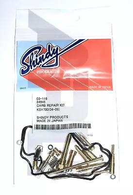 $51.86 • Buy Carb Kit 2004-2009 Kawasaki Ksv700 Kfx700 V-force 700 Carburetor Repair 03-116