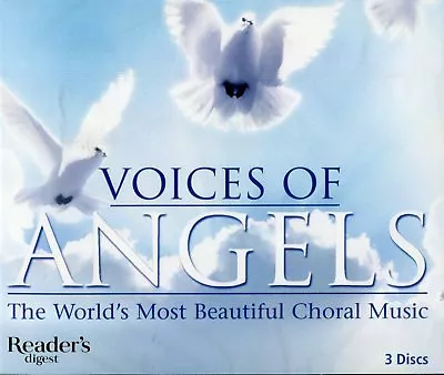 Voices Of Angels The Worlds Most Beautiful Choral Music 3 CDs Mozart Handel More • £5.95