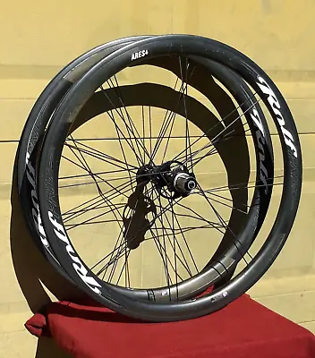 Rolf Prima Ares 4 Carbon Clincher Tubeless 16 Spokes Wheelset Ti Hub 700c 11Spd • $574.95