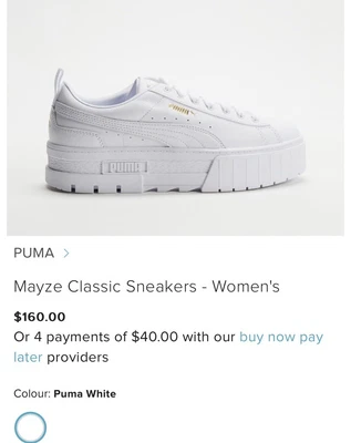 $49.99 • Buy Women’s PUMA Runners Size 8 As NEW Condition