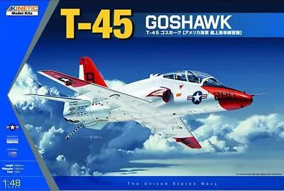 1/48 Kinetic Models T-45 A/C Goshawk Plastic Model Kit • $58.07