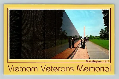 Washington DC Vietnam Veteran War Memorial Vintage Postcard • $7.99