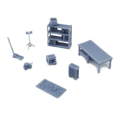 Outland Models Railway Scenery Garage Accessories Set 1:160 N Gauge • £5.99