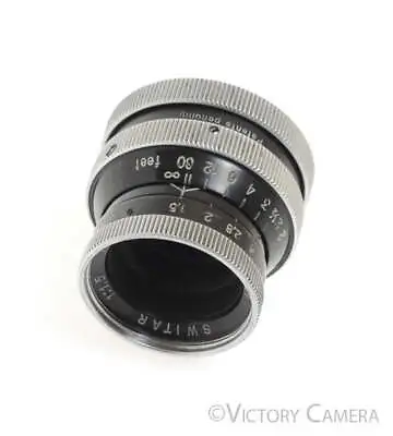 Kern-Paillard Switar Bolex 12.5mm F1.5 D Mount Cine Wide Lens • $75