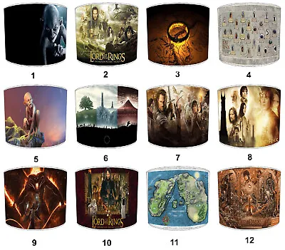Lord Of The Rings Lamp Shades Ideal To Match Lord Of The Rings Cushions Covers. • £27.99
