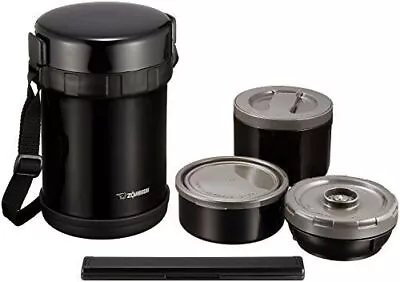 ZOJIRUSHI Thermal Lunch Box Stainless Steel Lunch Jar Tea Bowl About 3 Cups NEW • $109.55