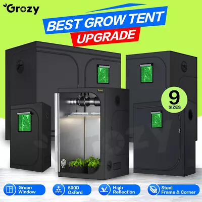 $469 • Buy GROZY Hydroponics Grow Tent Green Window Room Plants Indoor Growing Flowering