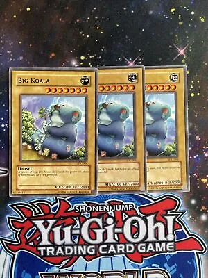 IOC-004 X3 Big Koala Common Playset Yugioh • £2.99