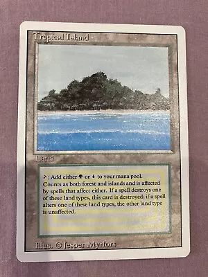 MTG Tropical Island X1 Revised Dual Land NM • £440