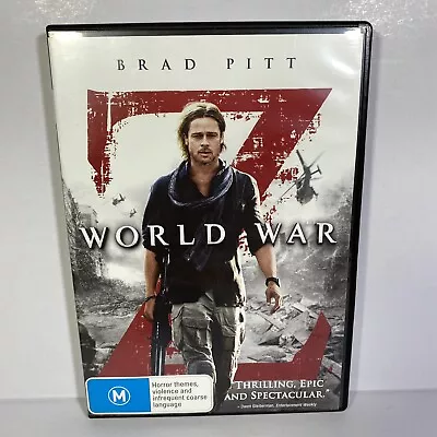 World War Z DVD 2013 Brad Pitt Movie Action Zombie • $5.80