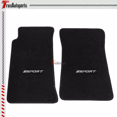 Fits 90-97 Mazda Miata MX-5 Black Floor Mat Car Carpet Nylon Front 2PC W/ Sport • $52.99